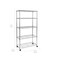 Seville Classics 5-Tier Steel Wire Shelving System, 30" W x 14" D x 61.5" H